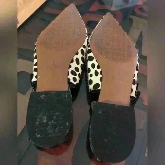 NWOT Linea Paolo Calf Hair Sling Backs Size 8M - Picture 6 of 11